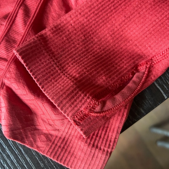 Athleta Orange Funnel Neck Hoodie Women's Size S - Picture 2 of 8